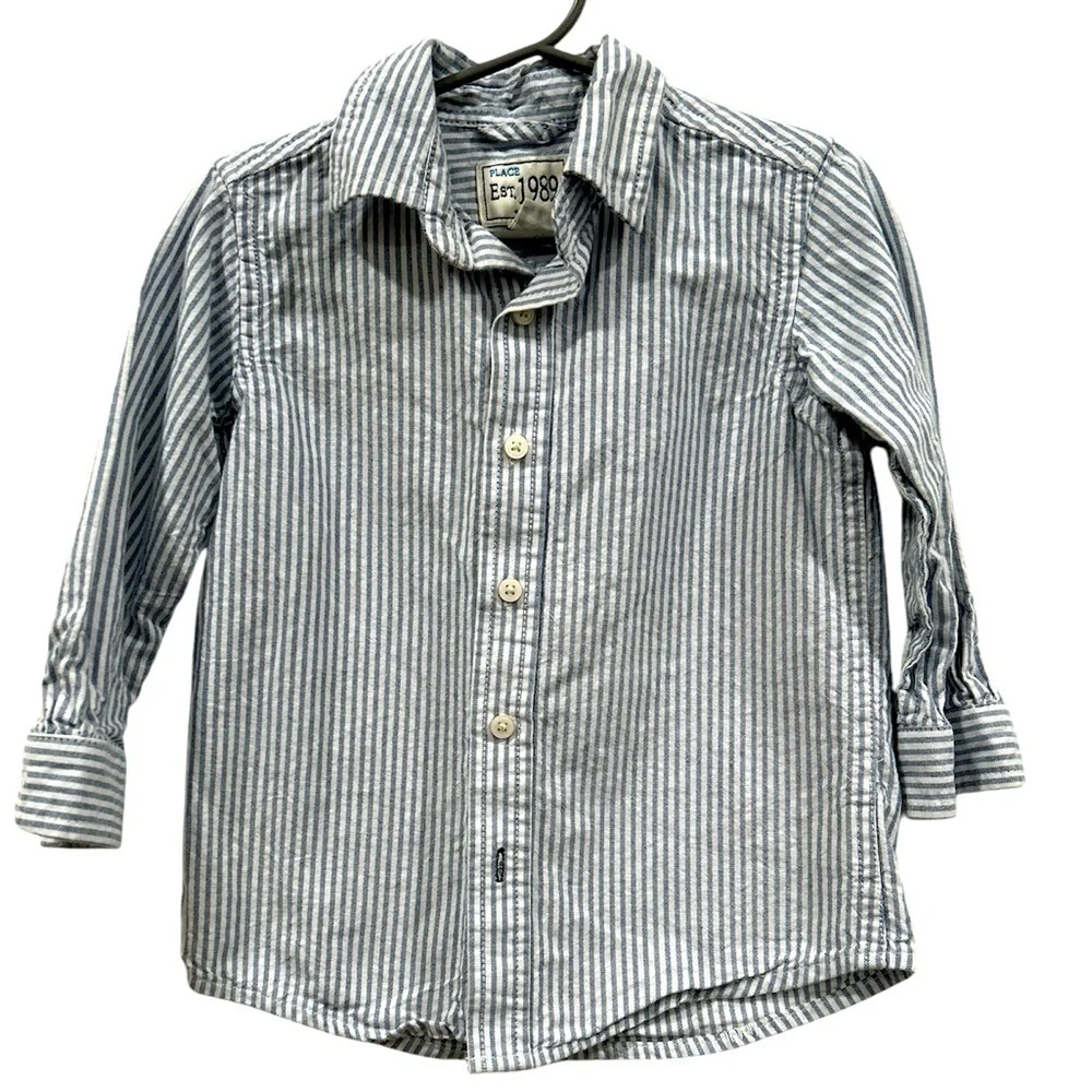 Classic Striped Kids Shirt